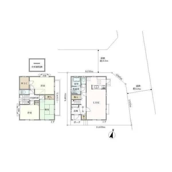 さいたま市緑区原山４丁目 間取図