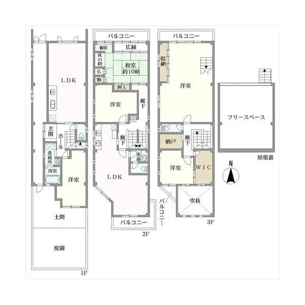 京都市下京区西七条南東野町 間取図