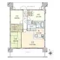 サングランデお花茶屋 間取図