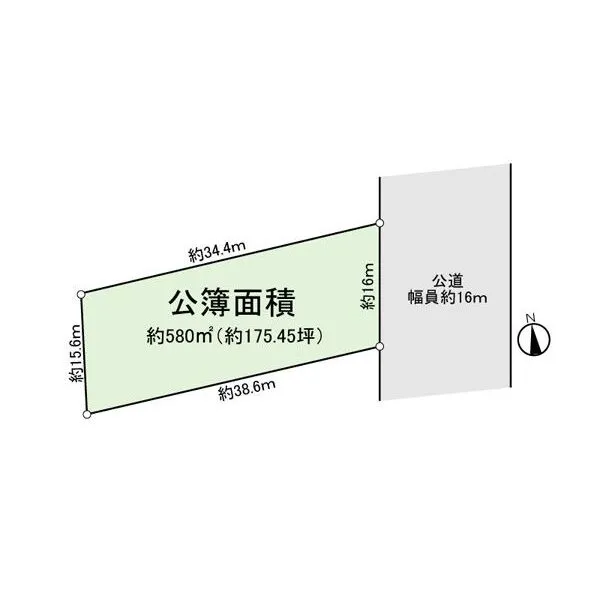 流山市江戸川台東3丁目 区画図