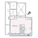 赤坂フローラビル 間取図