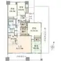 グリーンプラテア習志野台弐番館 間取図