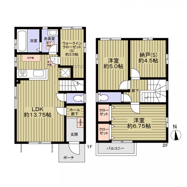 さいたま市緑区大字三室 間取図