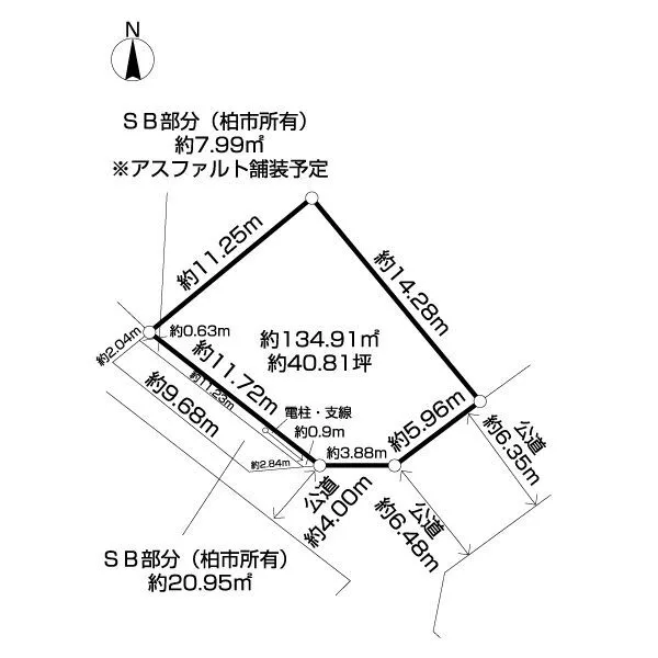 柏市豊四季 間取図