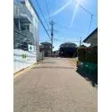 柏市豊四季 南東側前面道路
