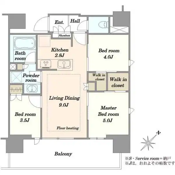 メイツ川口並木 間取図