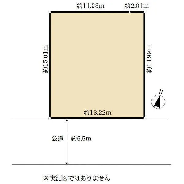 横浜市青葉区美しが丘西３丁目 敷地図