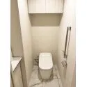 オーベルアーバンツ秋葉原 自動で洗浄するオート洗浄機能付。現在居住中のため室内現況が異なります。2026年5月撮影