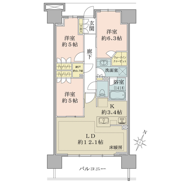 ＳＨＩＮＴＯ　ＣＩＴＹ（シントシティ） 間取図