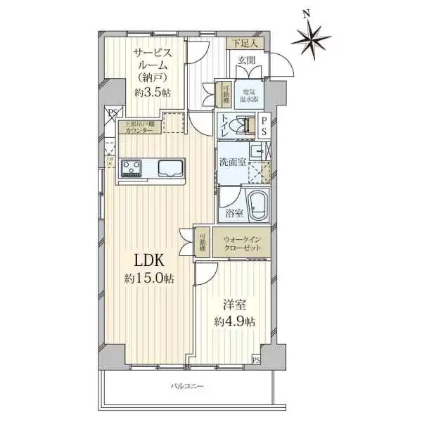 ジョイフル門前仲町第１ 間取図