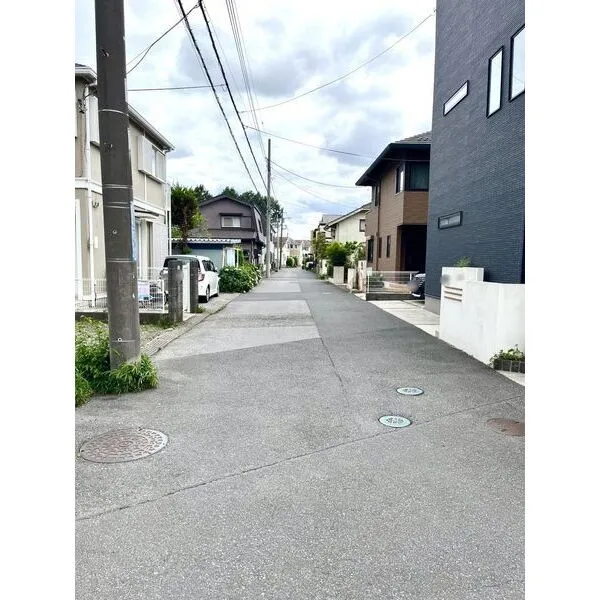 我孫子市東我孫子２丁目 北西側道路