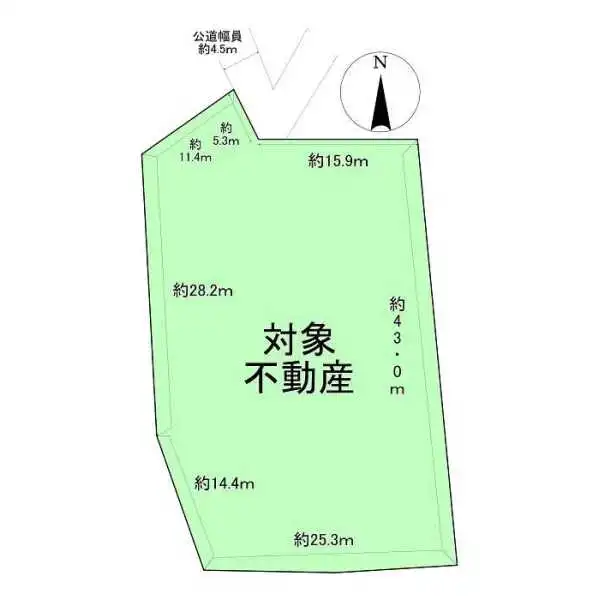 名古屋市天白区御幸山 間取図