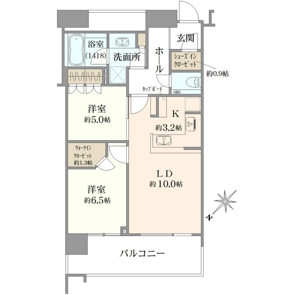 スカイズタワーガーデン 間取図