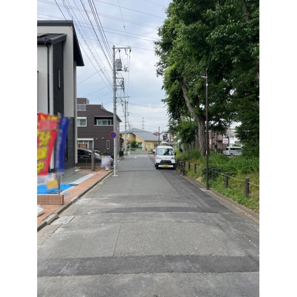 府中市四谷４丁目 前面道路