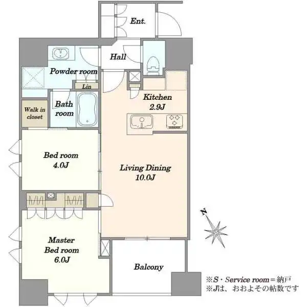 Ｂｒｉｌｌｉａ新川一丁目 間取図