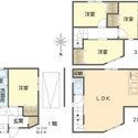 大阪市東住吉区鷹合４丁目 間取図