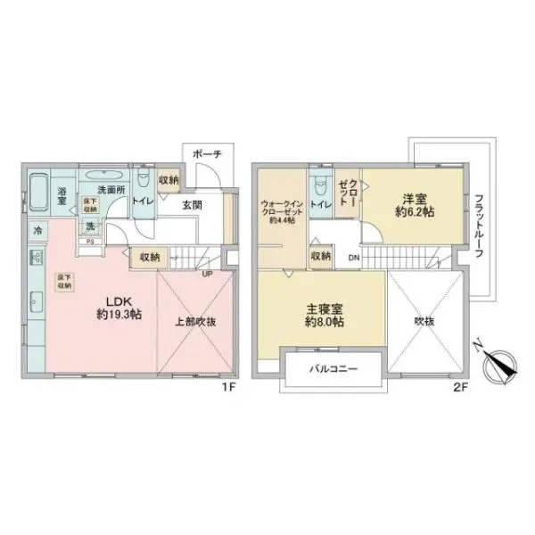 千葉市稲毛区稲毛町５丁目 間取図
