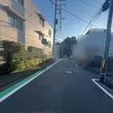 ライオンズマンション沢渡 前面道路(1)（Ｒ８年９月撮影）