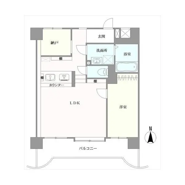 ルネ西大路 間取図