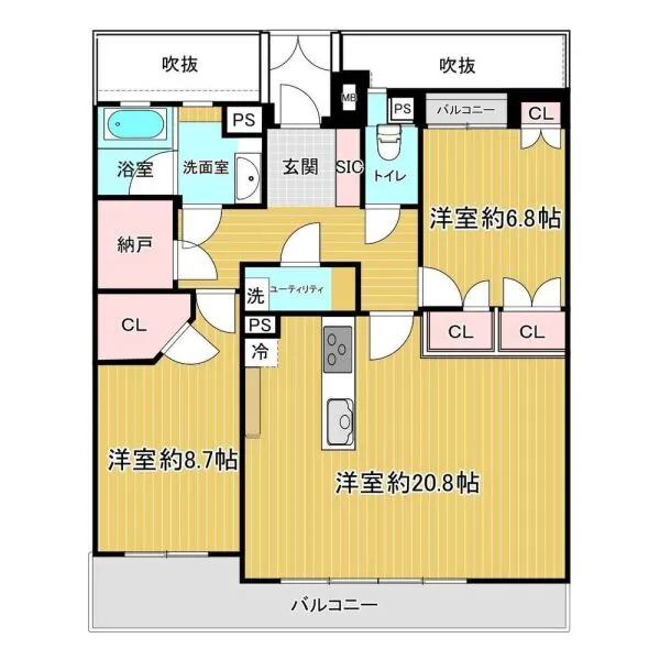 ソフィア八事グラン・ステージ 間取図