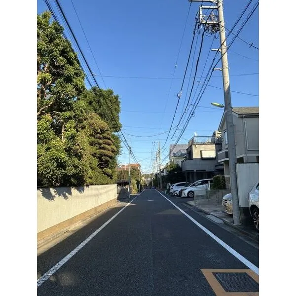 世田谷区粕谷3丁目 前面道路
