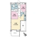 ルイシャトレ西横浜 間取図