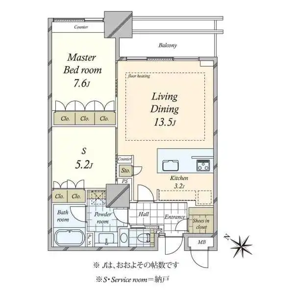 ガレリアグランデ 間取図