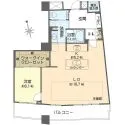 ザ・タワー大阪 間取図