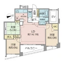ライオンズ武蔵境レジデンス 間取図