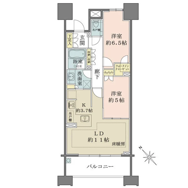 ザ・パークハウス名古屋 間取図