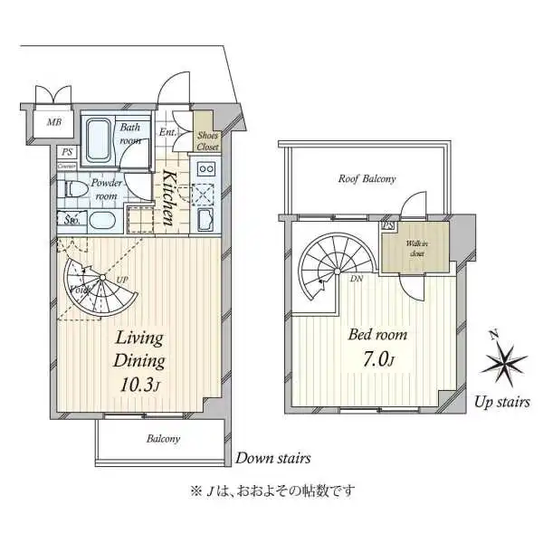 サンクタス四谷・曙橋ルーセンシティ 間取図