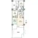 サンヴェール調布・多摩川 間取図