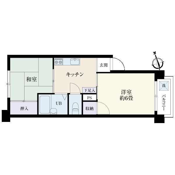 桜台ｍｙコーポ 間取図