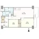 富士見台マンシヨン 間取図