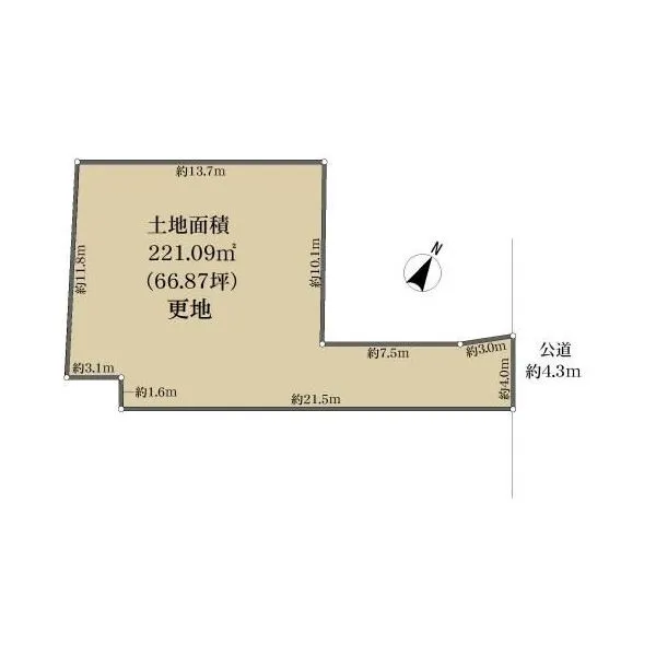 神戸市東灘区魚崎北町７丁目 間取図