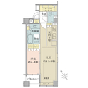 ブリリア恵比寿アイディー 間取図
