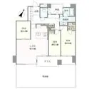 東山公園シティハウス 間取図