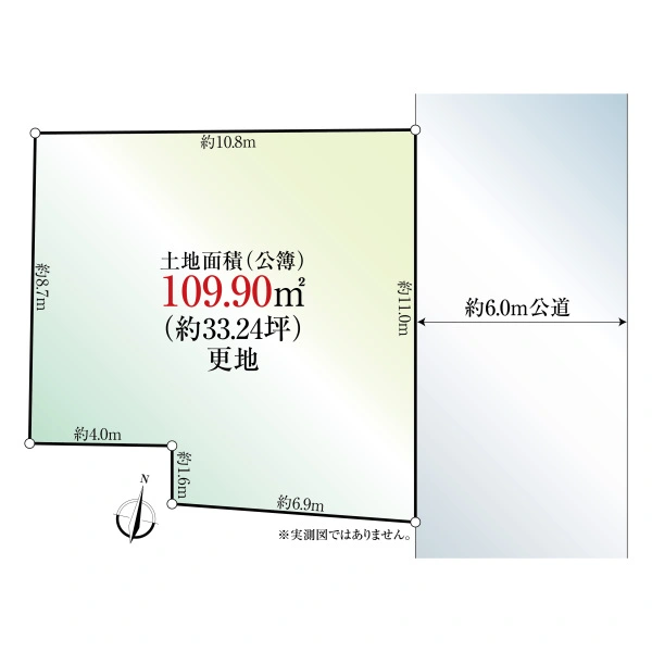 目黒区八雲３丁目 間取図