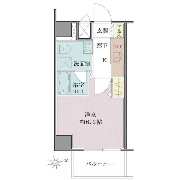 ハーモニーレジデンス大森ウエスト 間取図