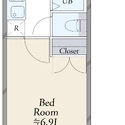 エスコート芝浦 間取図