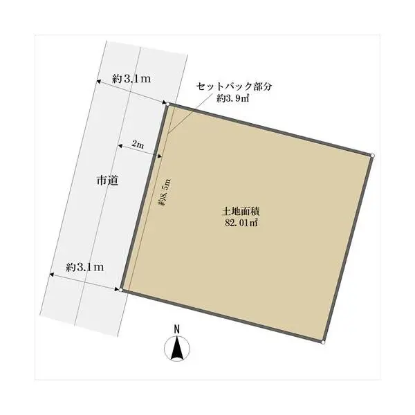 豊中市上野西1丁目 間取図