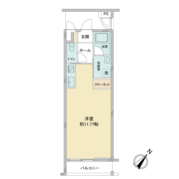 レガトス文京 間取図