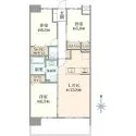 プレシス八王子 間取図