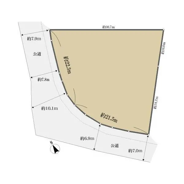 町田市玉川学園２丁目 間取図