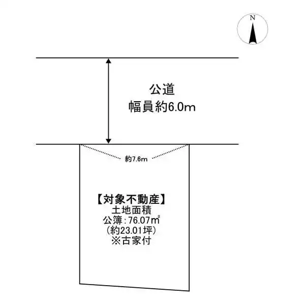 西宮市川東町 間取図