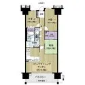 レーベンスクエアリハート東京 平成19年2月築、総戸数278戸のビッグコミュニティ。