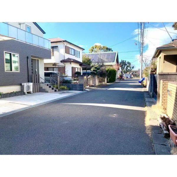 流山市東初石１丁目 前面道路