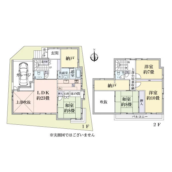 八尾市東山本町２丁目 間取図