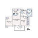 ブランズ代々木参宮橋 間取図