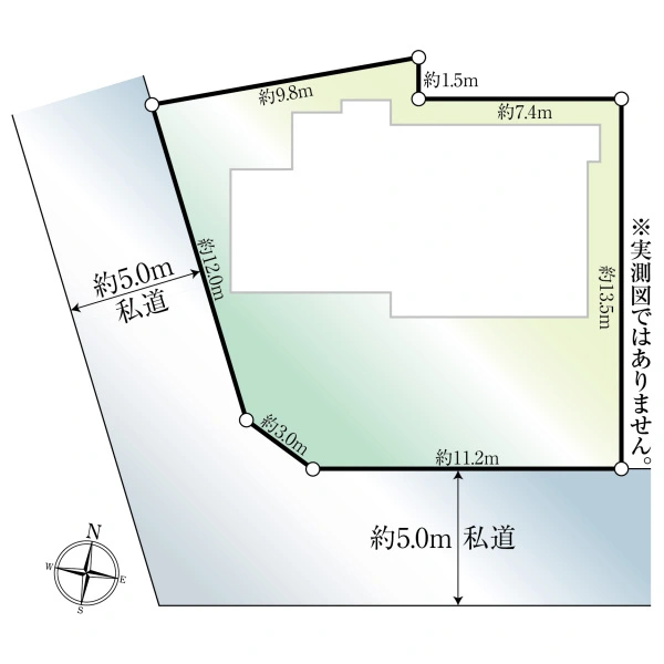 西東京市泉町４丁目 配置図